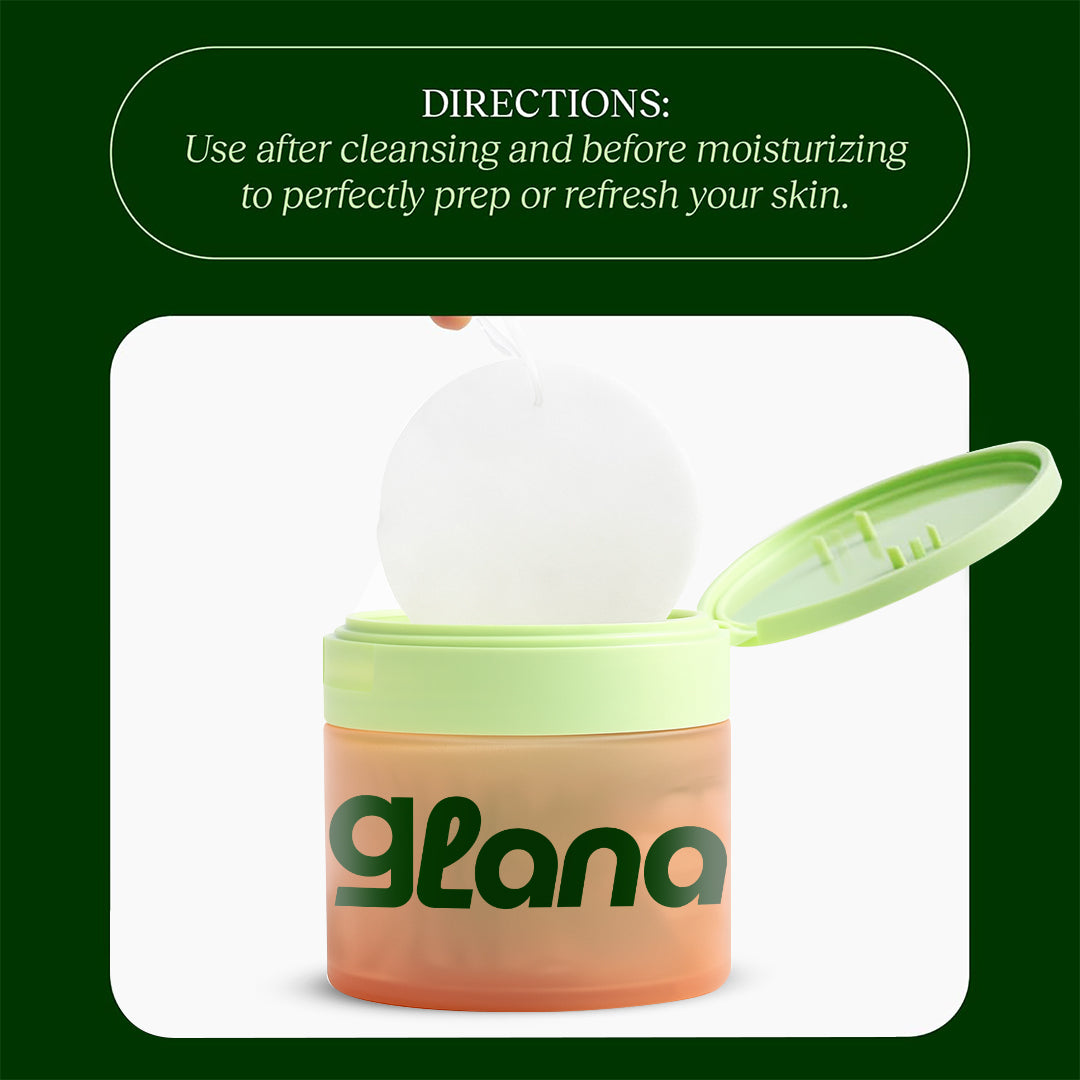 Glana Toning Polish Pads