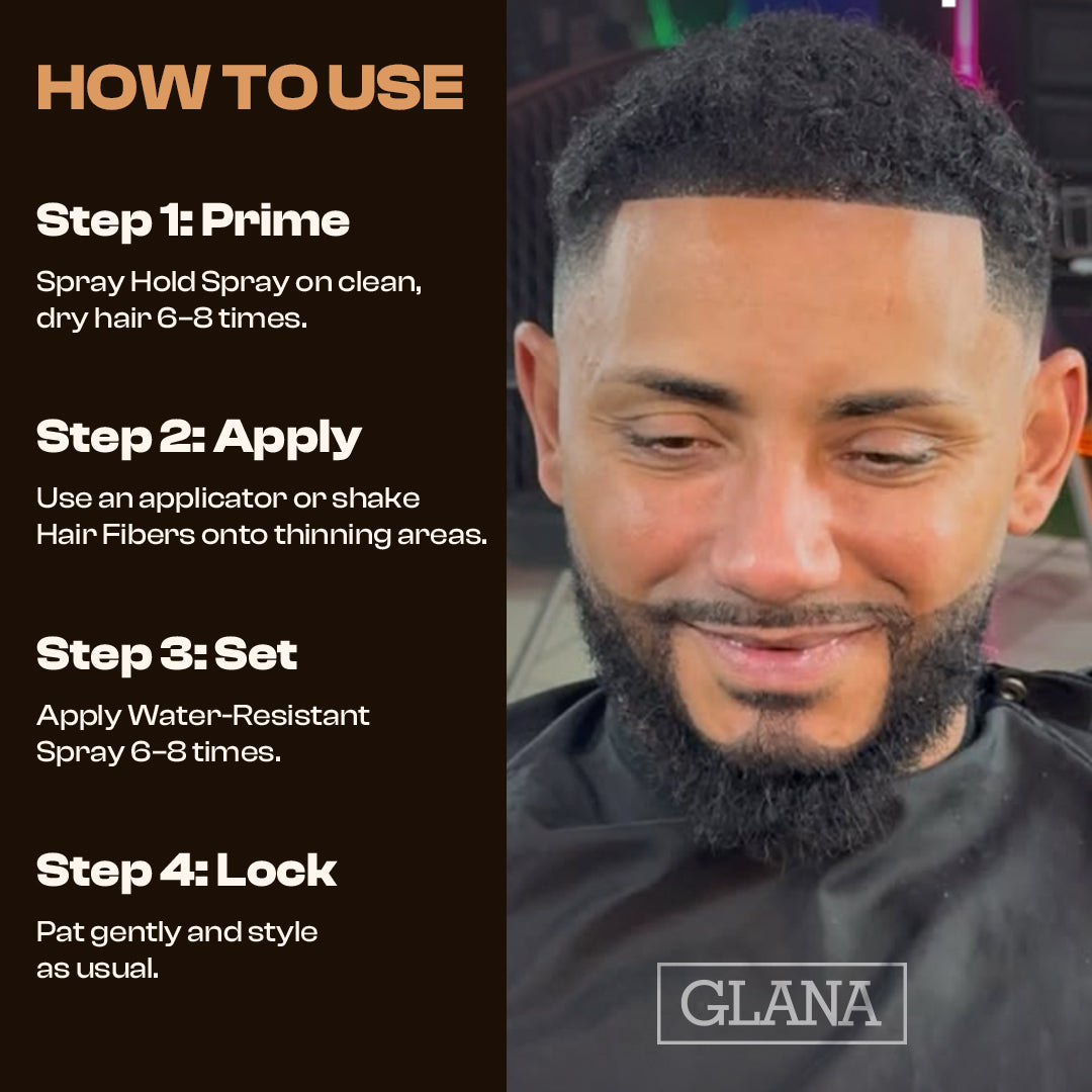 Hair Fibers Combo Kit