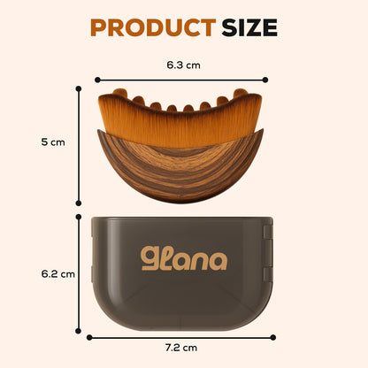 Glana Lymphatic Contour Face Brush