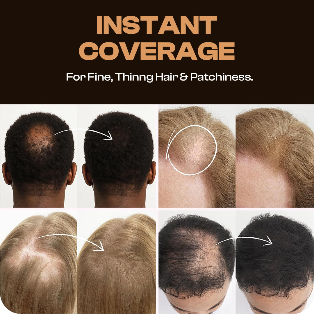 Hair Fibers Combo Kit